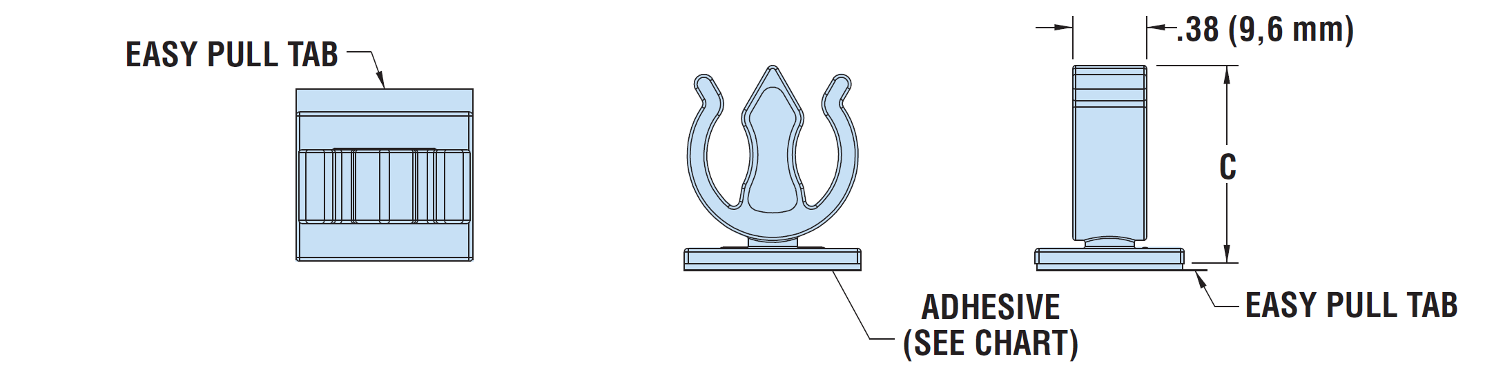 Heyco® Helios® Cable Clips